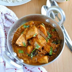 Simple Salmon Fish Curry