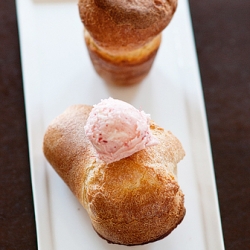 Popover w/ Strawberry Butter