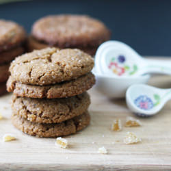 Vegan Gluten Free Gingersnap Cookie