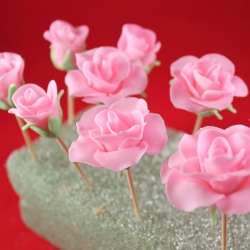 Fondant Roses