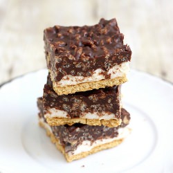 Peanut Butter Crunch S’mores Bars