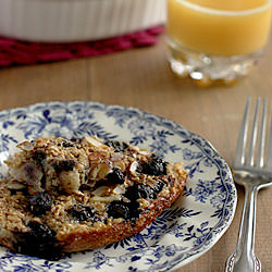 Baked Oatmeal w/ Blueberries