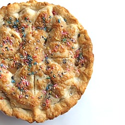 Apple Pie with Sprinkles