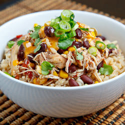 Crockpot Chicken Santa Fe