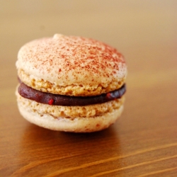 Raspberry Macarons