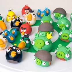 Angry Birds Cupcakes