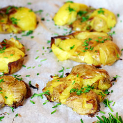 Crispy Smashed Potatoes