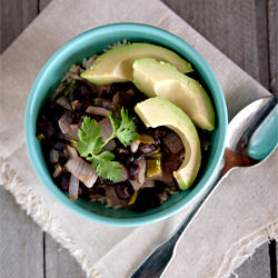 Black Bean and Rice Bowls