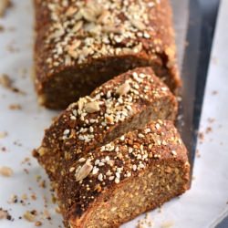 Sprouted Multiseed Banana Bread