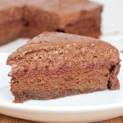 Flourless Chocolate Raspberry Cake