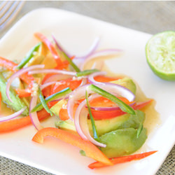 Avocado Salad with Cumin Vinaigrette