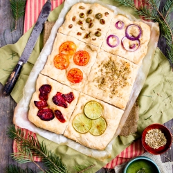 Focaccia Tiles