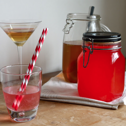 Homemade Peppermint Liqueur