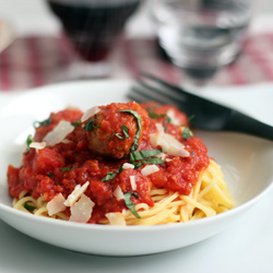 Spaghetti and Meatballs