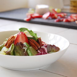 Spring Mix Salad with Maple Balsamic