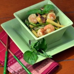 Thai Green Curry with Shrimp