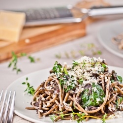 Mushroom Spaghetti