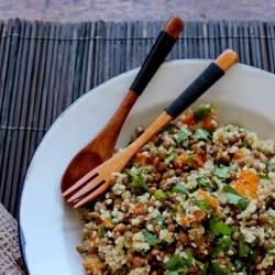 Pumpkin, Couscous + Lentil Salad