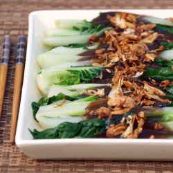 Bok Choy in Oyster Sauce