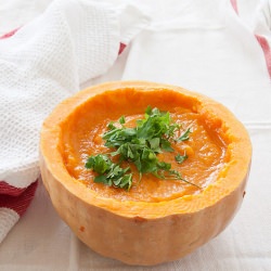 Curried Butternut Squash Soup