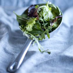 Salad With Artichokes, Parma Ham