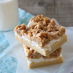 Peanut Mallow Bars