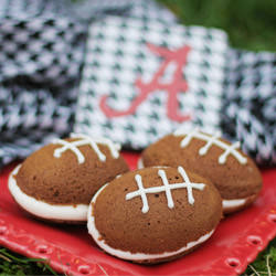 Football Whoopie Pies