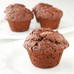 Double Chocolate Chip Muffins