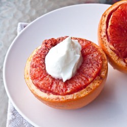 Grapefruit with Brown Sugar