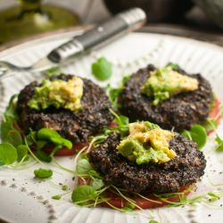 Sweet Potato Mushroom Sliders