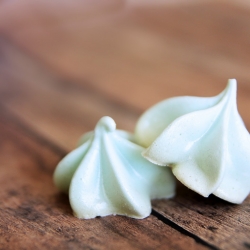 Blue Raspberry Meringue Kisses