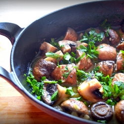 Oven Roasted Mushrooms