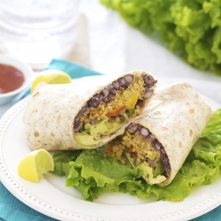 Southwestern Quinoa Wrap