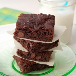 Double-Chocolate Brownies