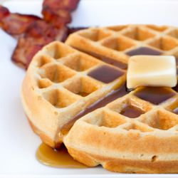 Whole Wheat Protein Waffles