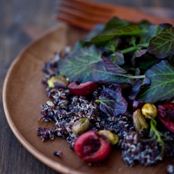 Black Quinoa Salad