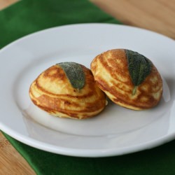 Sage Goat Cheese Ebelskivers