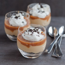 Salted Caramel Pudding