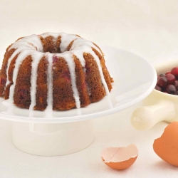 Bundt Cake of Cranberries & Almond