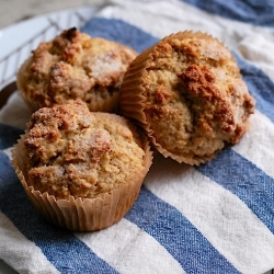 Whole Wheat Banana Muffins