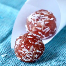 Coconut Balls with Beet