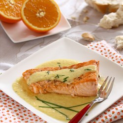 Salmon with Orange Sauce