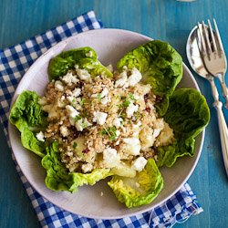 Quinoa, Feta and Walnut Salad