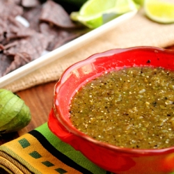 Roasted Tomatillo Salsa