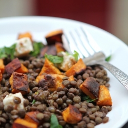 Lentil Salad with Sweet Potato