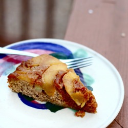 Caramel Apple Upside-Down Cake