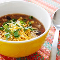 Crock Pot Chicken Enchilada Soup