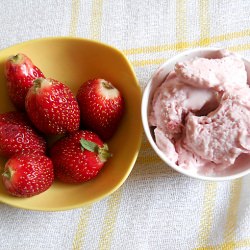 Instant Strawberry Ice Cream