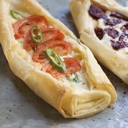 Turkish Phyllo Pizza