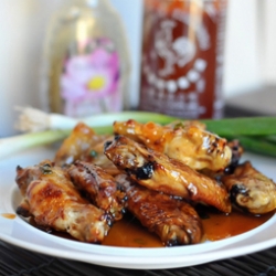 Saucy Party Wings, Two Ways